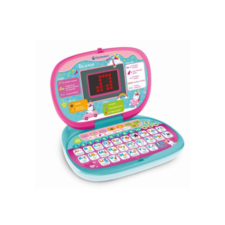 Giochi Elettronici E Interattivi Clementoni  Computer Laptop Rosa Kid Dot  Clementoni 16455 — Priscillarob